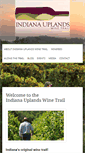 Mobile Screenshot of indianauplands.com